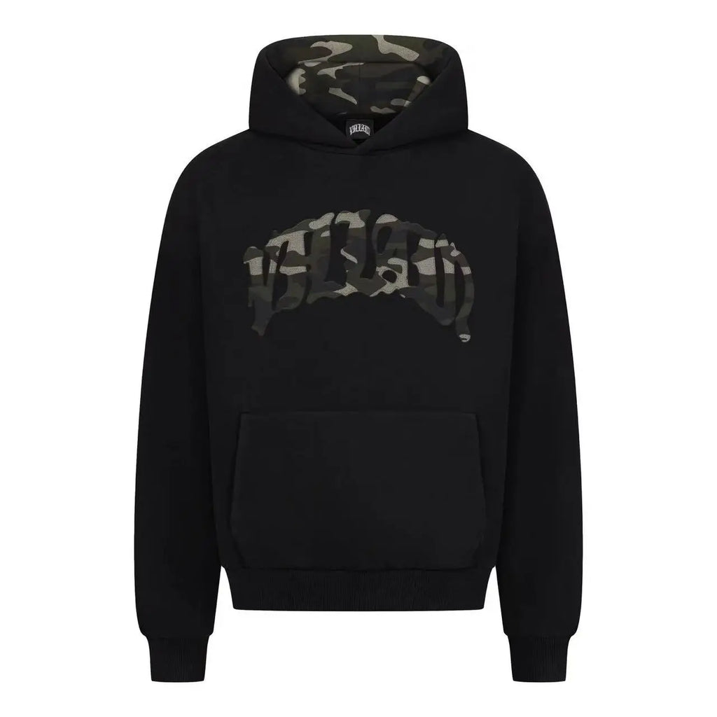 High street fashion leopard print letter embroidered men sportswear suit Y2K American casual retro hoodie trend loose clothing