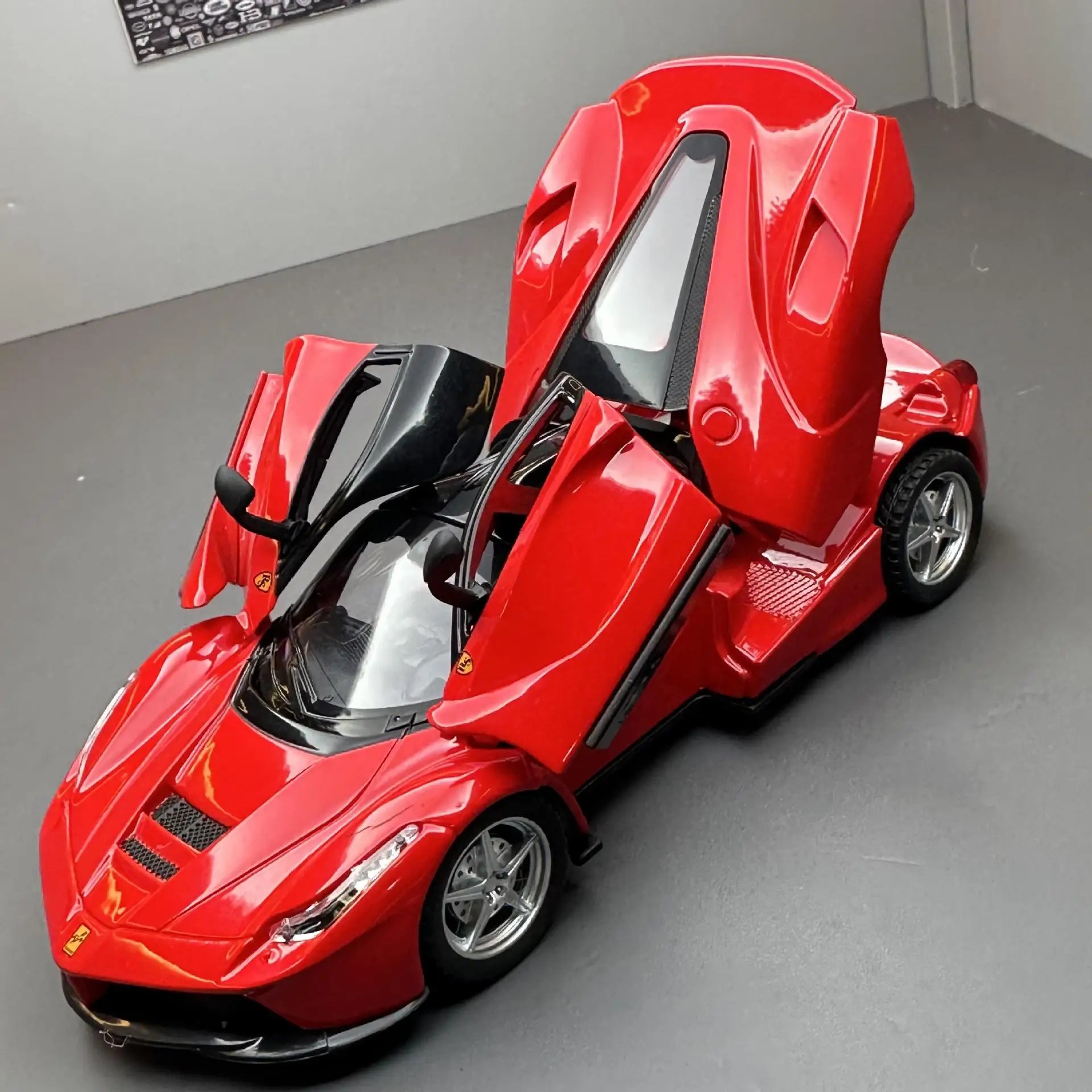 1:32 Scale Lafe Alloy Sports Car Model Diecasts Metal Toy Vehicles Car Model Simulation Sound and Light Kids Gifts