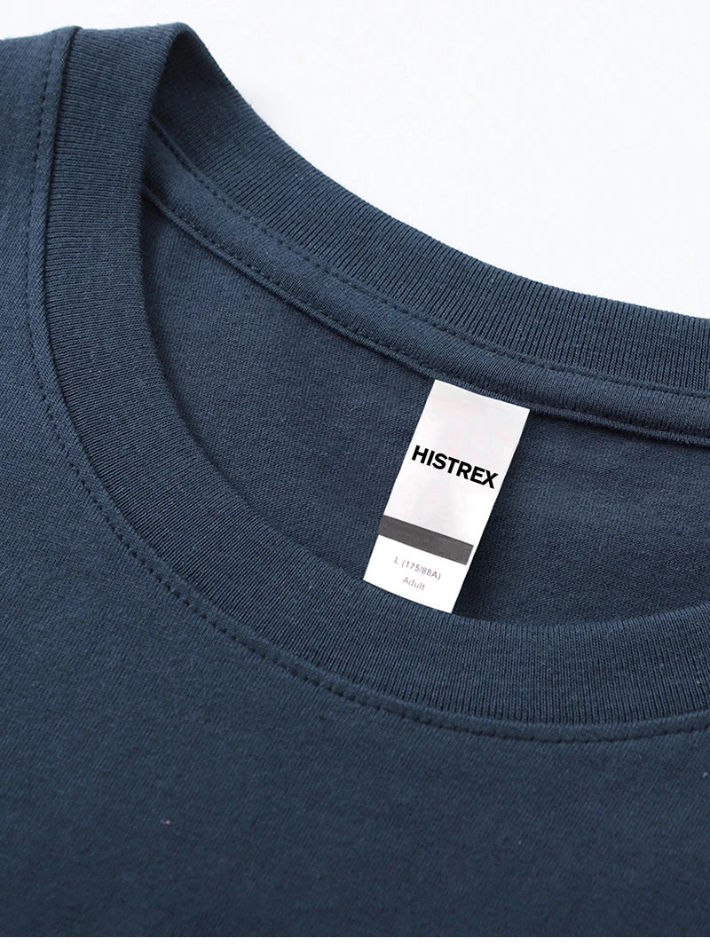 100% Cotton T shirt For Men Women,Short Sleeve Summer Plain Tops,Solid Casual Loose Tee Shirts,High Quality Clothing,7oz 200gsm