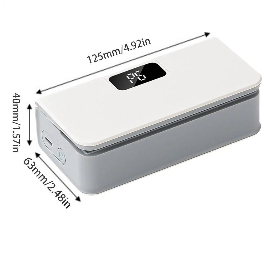 Rechargeable Bag Sealer Magnetic Chip Bag Sealer with Cutter Adjustable Temperature for Food Storage Snacks Sealing Machine