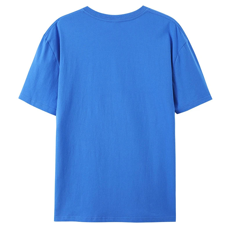 100% Cotton T shirt For Men Women,Short Sleeve Summer Plain Tops,Solid Casual Loose Tee Shirts,High Quality Clothing,7oz 200gsm