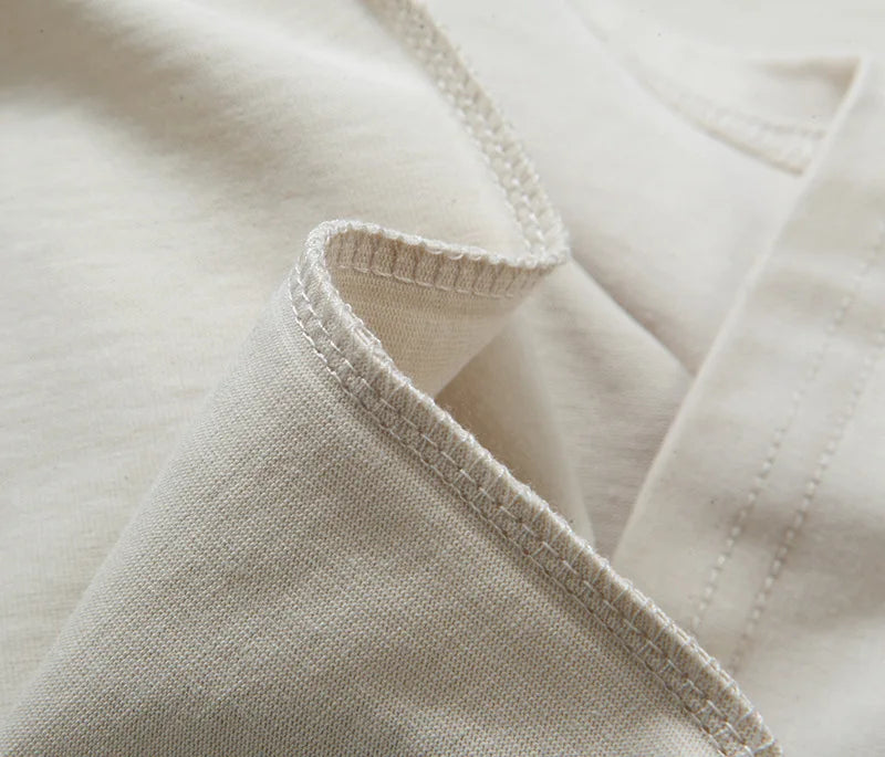 100% Cotton T shirt For Men Women,Short Sleeve Summer Plain Tops,Solid Casual Loose Tee Shirts,High Quality Clothing,7oz 200gsm