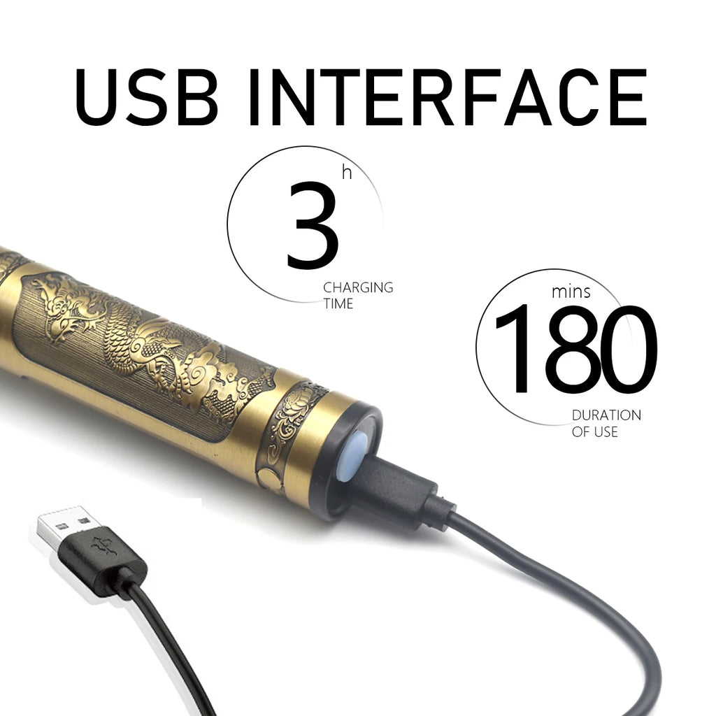 Professional T9 Hair Trimmer Machine - USB Rechargeable Long Battery LifeHair Cutting Machine Professional Hair Clipper for Men