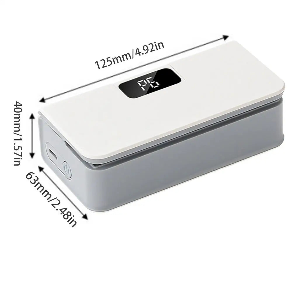 Rechargeable Bag Sealer Magnetic Chip Bag Sealer with Cutter Adjustable Temperature for Food Storage Snacks Sealing Machine