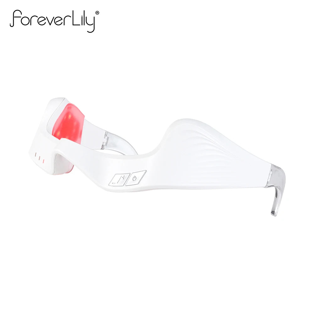 Under-Eye Glasses Massager Electric Eye Massager Eye Fatigue Relief Massager Red Light Relieves Eye Fatigue Eyes Massage Glasses