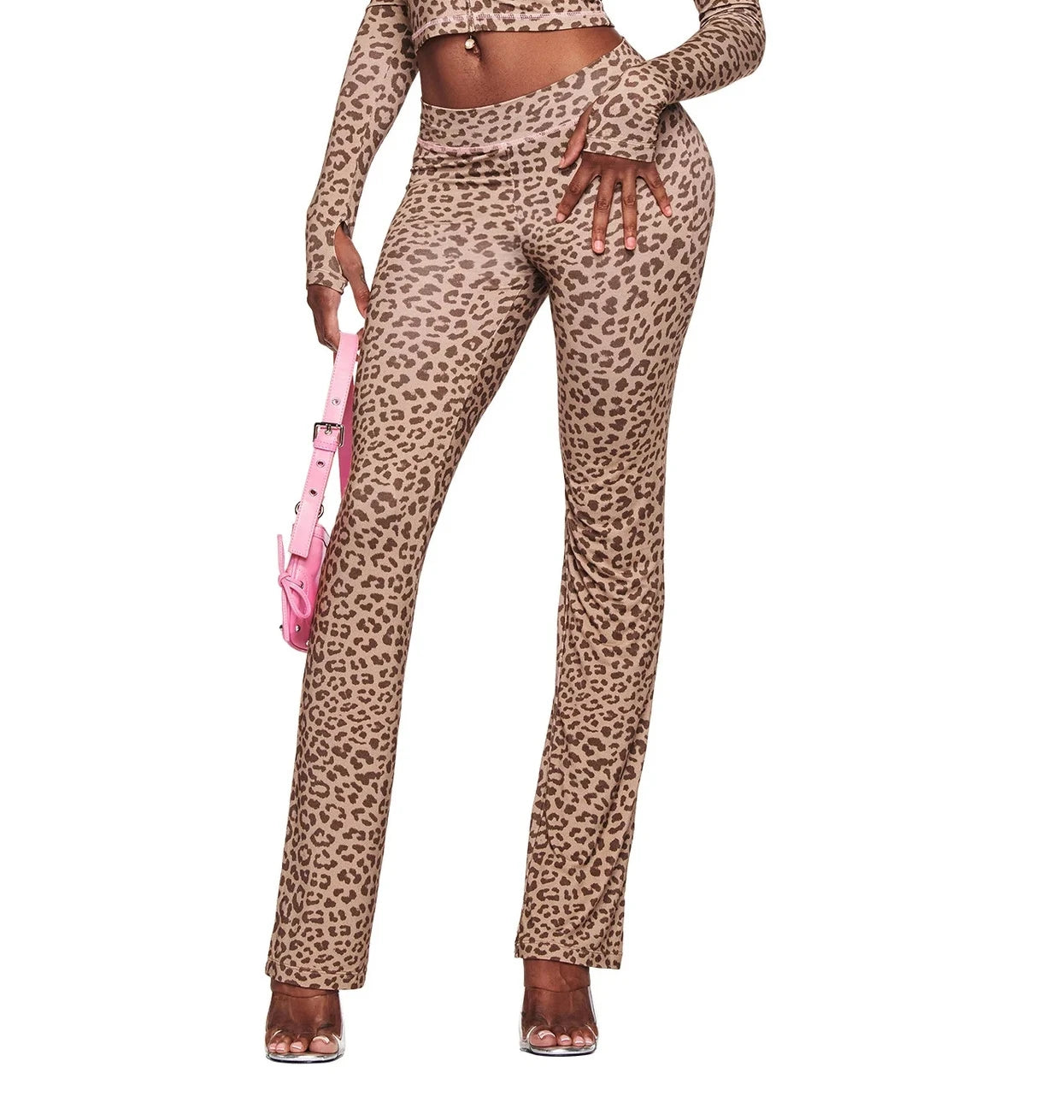 GIA New Stylish Coffee-Colored Velvet Zip-Up Hooded Jacket & Relaxed Slim-Fit Pants Comfortable Minimalist Set