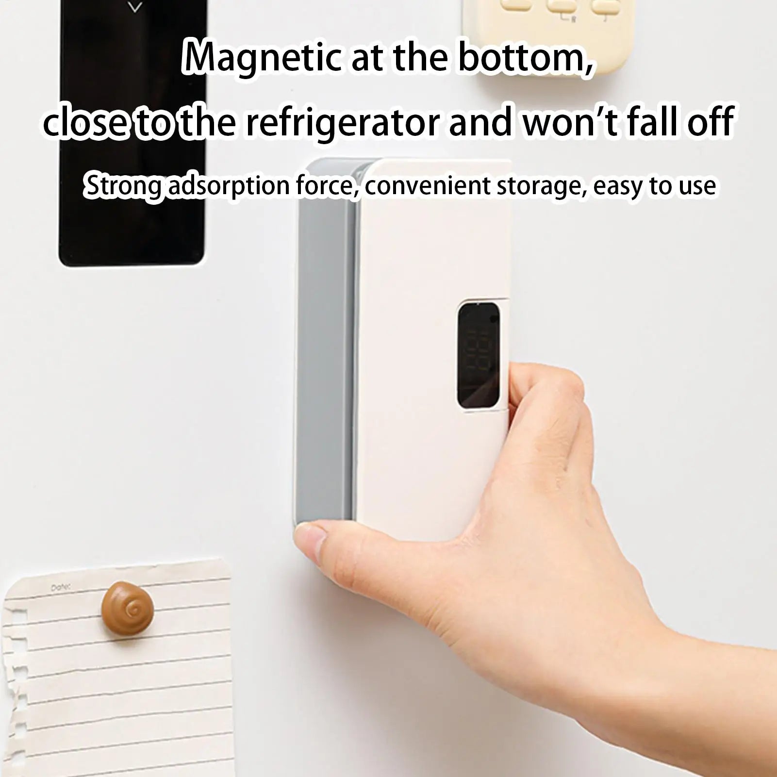 Rechargeable Bag Sealer Magnetic Chip Bag Sealer with Cutter Adjustable Temperature for Food Storage Snacks Sealing Machine