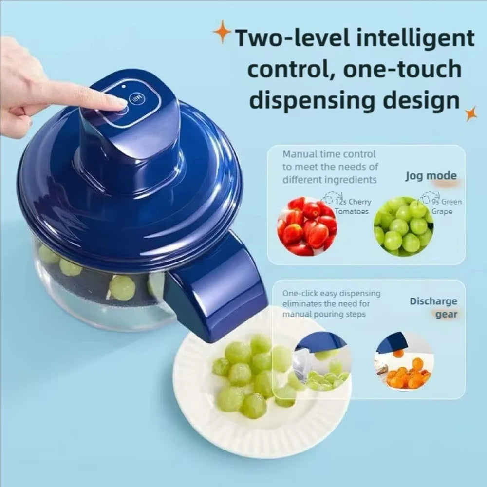 Rechargeable Fruit Peeler Fruit and Vegetable Electric Peeler Peeler Suitable for Grapes, Cherry Tomatoes, Garlic, Fruit Tools