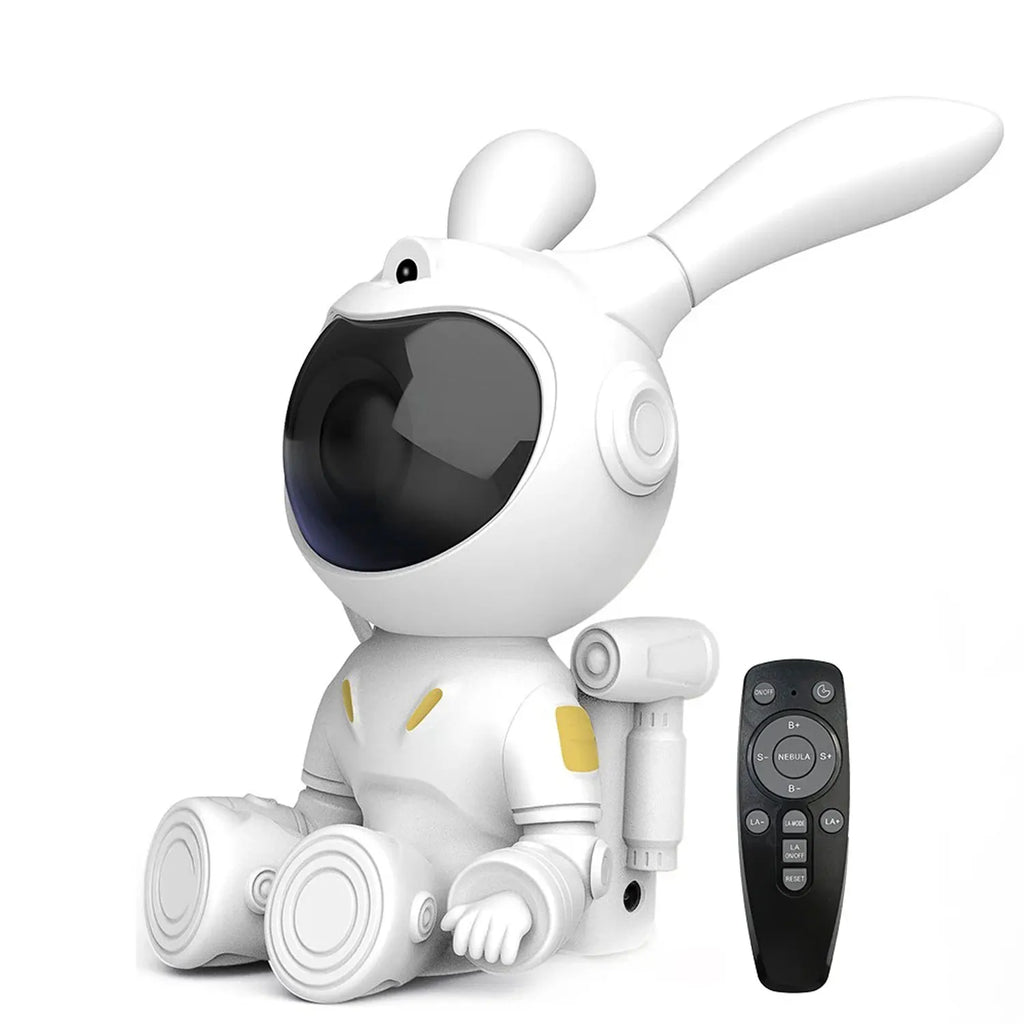 Space Rabbit Astronaut Projection Lights Full Of Stars Decorated Nightlights Children's Holiday Gifts