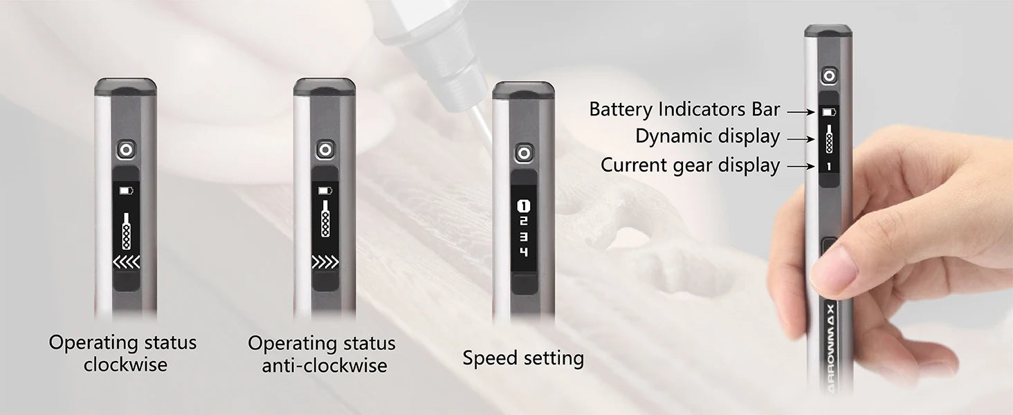 ARROWMAX Engraving Pen Electric Cordless Rotary Tool Kit Mini Grinder with 30 Bits for Metal Wood Plastics Glass Carving New