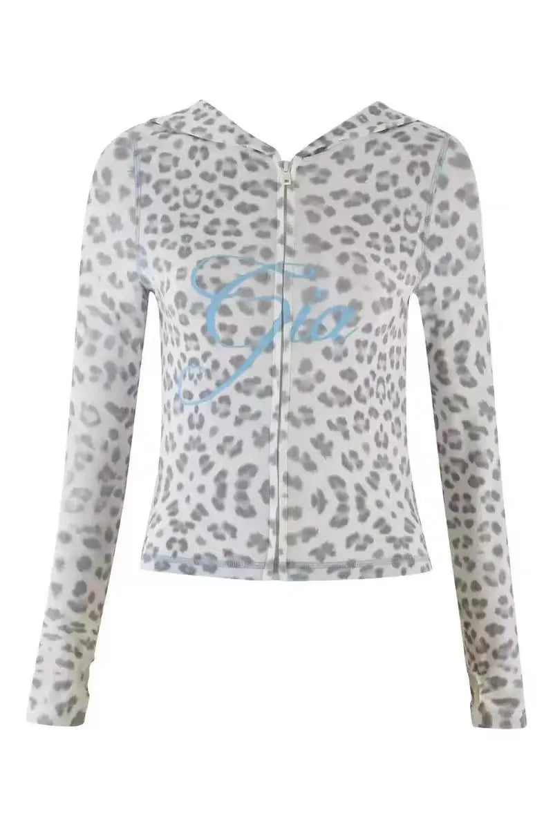 GIA New Stylish Coffee-Colored Velvet Zip-Up Hooded Jacket & Relaxed Slim-Fit Pants Comfortable Minimalist Set