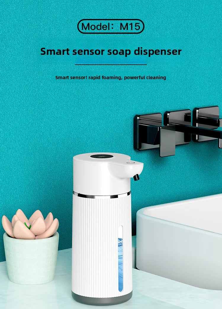 420ML Automatic Soap Dispenser Waterproof IPX6 Touchless Smart Hand Soap Dispenser USB C Rechargeable 1200 MAH Soap Dispenser