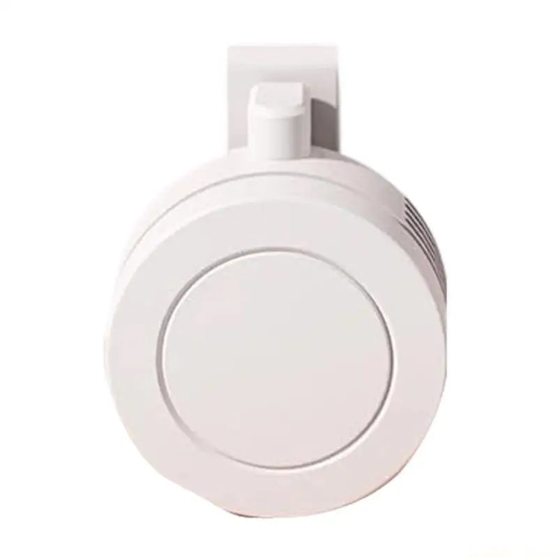 D0AB Small Bladeless Fan Clip On Mini Fan With Clip Small Travel Adjustable 3 Speed Suspended Waist Fan for Outdoor Camping