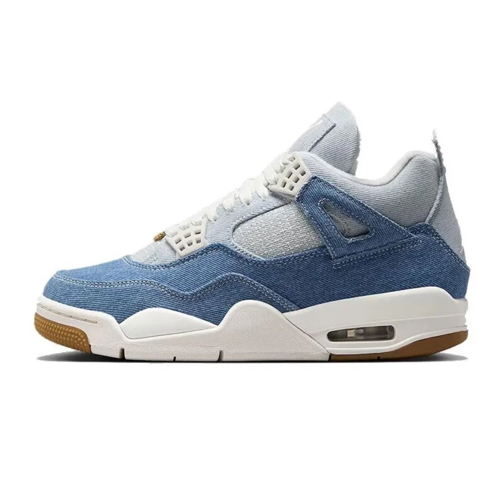 Nike Jordan Air Jordan 4 Retro Fashionable Durable Slip-Resistant Comfortable Casual Mid-Top Basketball Shoes Men's FQ7939-022