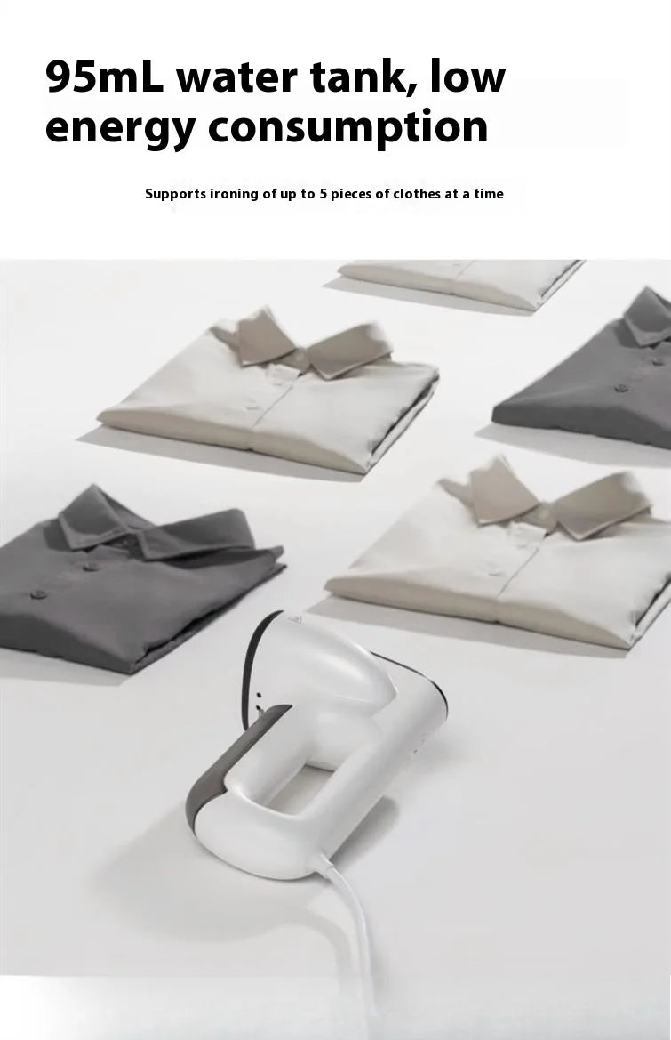 Electric Iron Absorption Type Hand-held Hanging Ironing Machine with Self-Priming Automatic Vacuum and Garment Steaming Function