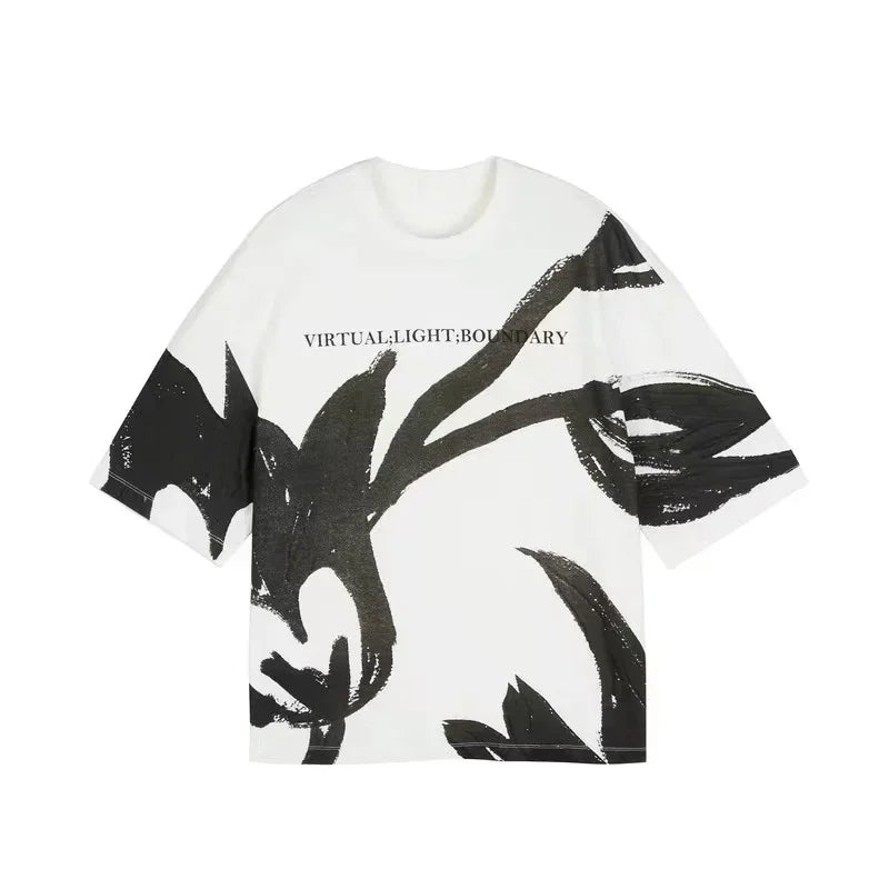 Y2k T Shirt for men New Fashion Summer Hawaii Streetwear Pullover Vintage Clothes Short SleeveT-Shirts