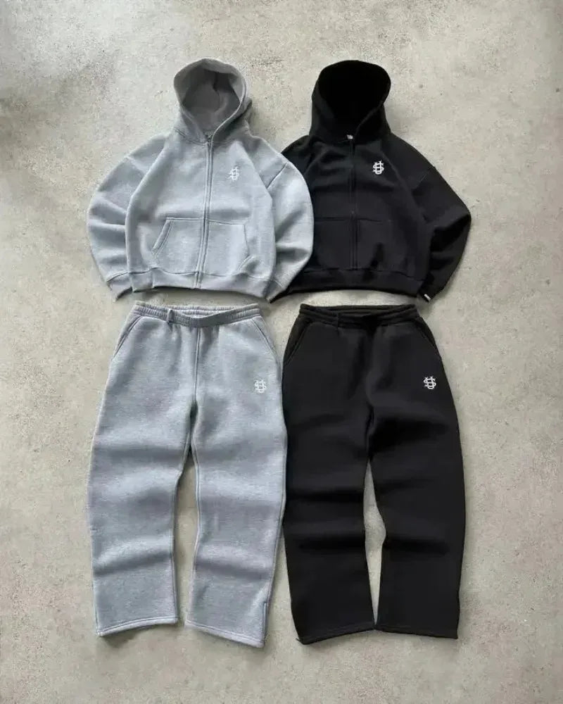 American street dollar logo brand men jacket autumn winter personalized fashion casual cotton-padded jacket couple loose jacket