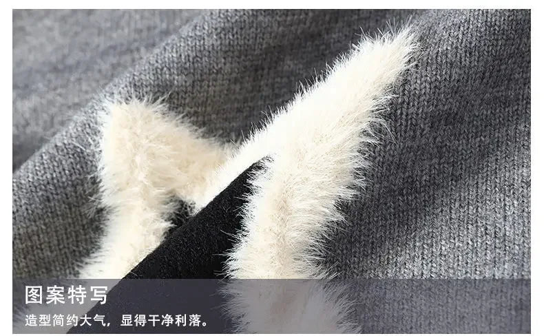 Men Streetwear O-neck Knitted Pullovers Outwear Casual Sweaters New Fashion Man Loose Sweaters Male Pullovers Winter Clothing 4X