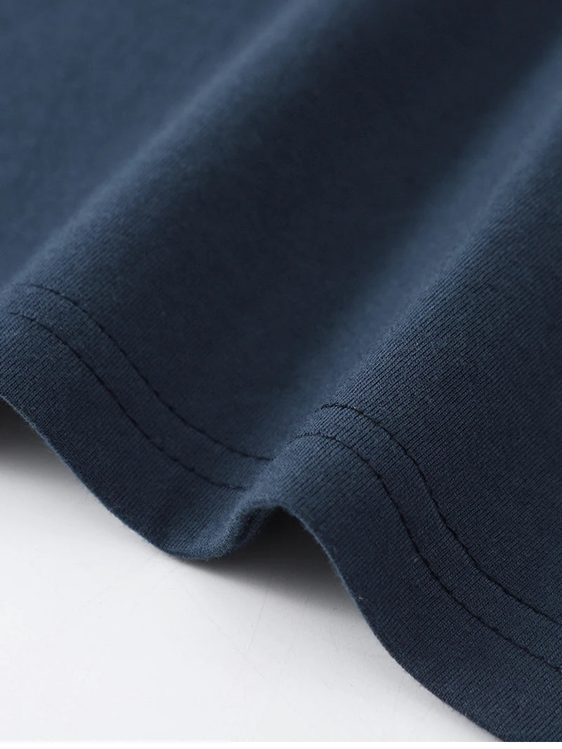 100% Cotton T shirt For Men Women,Short Sleeve Summer Plain Tops,Solid Casual Loose Tee Shirts,High Quality Clothing,7oz 200gsm