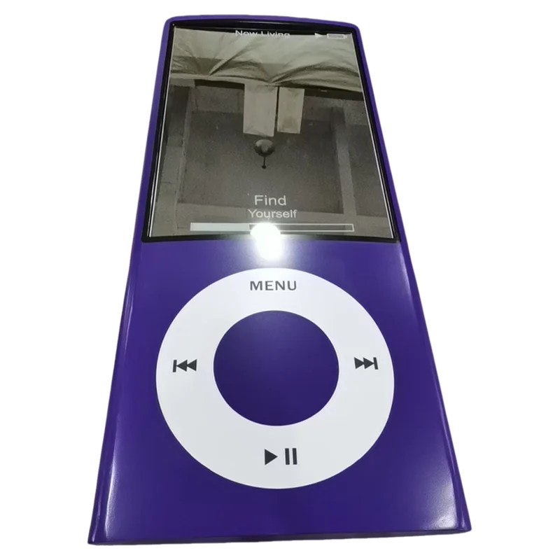 Creative player ipod mp3 solid wood glass mirror, full-body mirror full-length mirror home decoration mirror trendy home