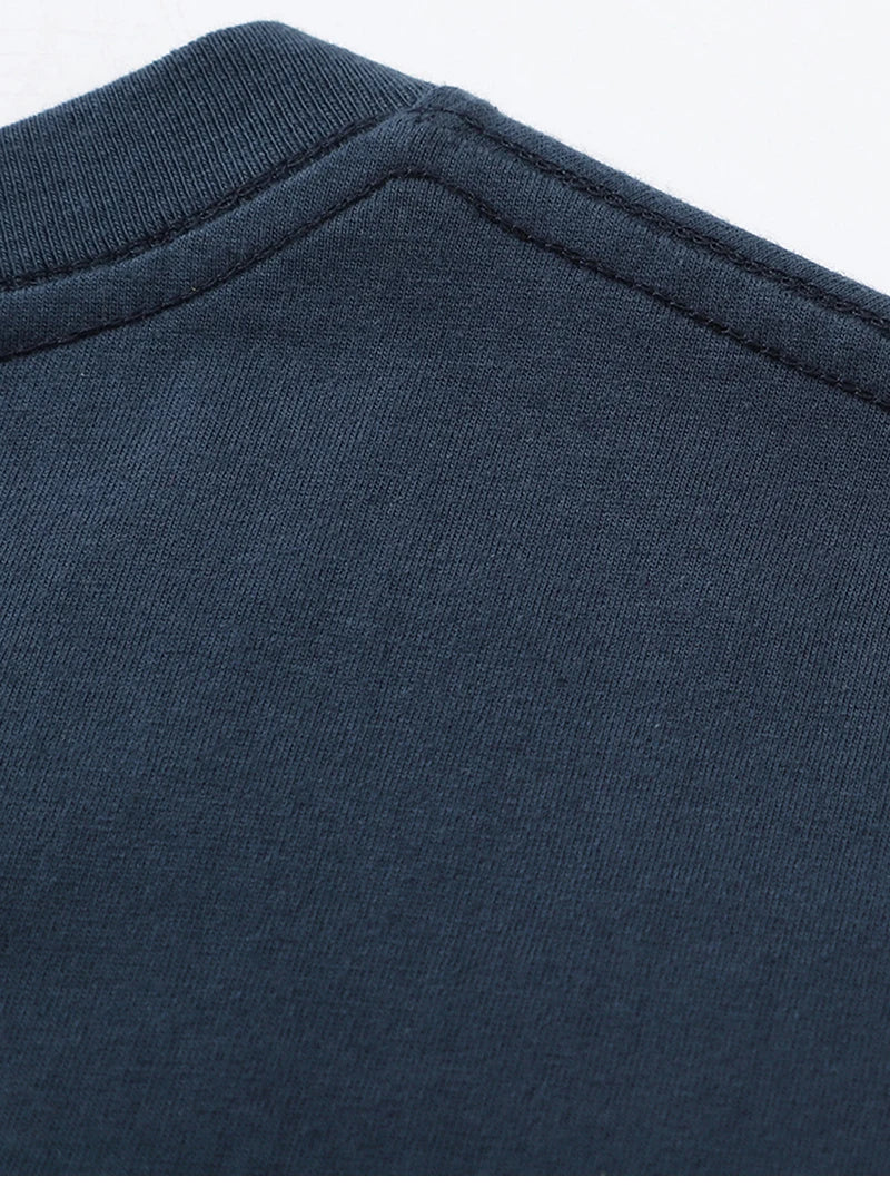 100% Cotton T shirt For Men Women,Short Sleeve Summer Plain Tops,Solid Casual Loose Tee Shirts,High Quality Clothing,7oz 200gsm