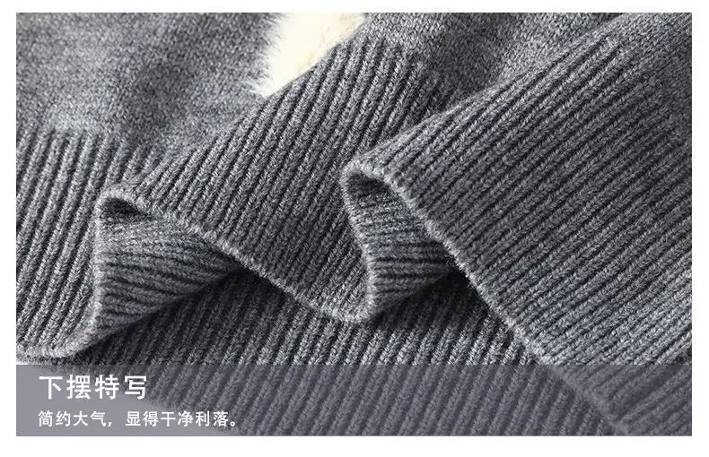 Men Streetwear O-neck Knitted Pullovers Outwear Casual Sweaters New Fashion Man Loose Sweaters Male Pullovers Winter Clothing 4X