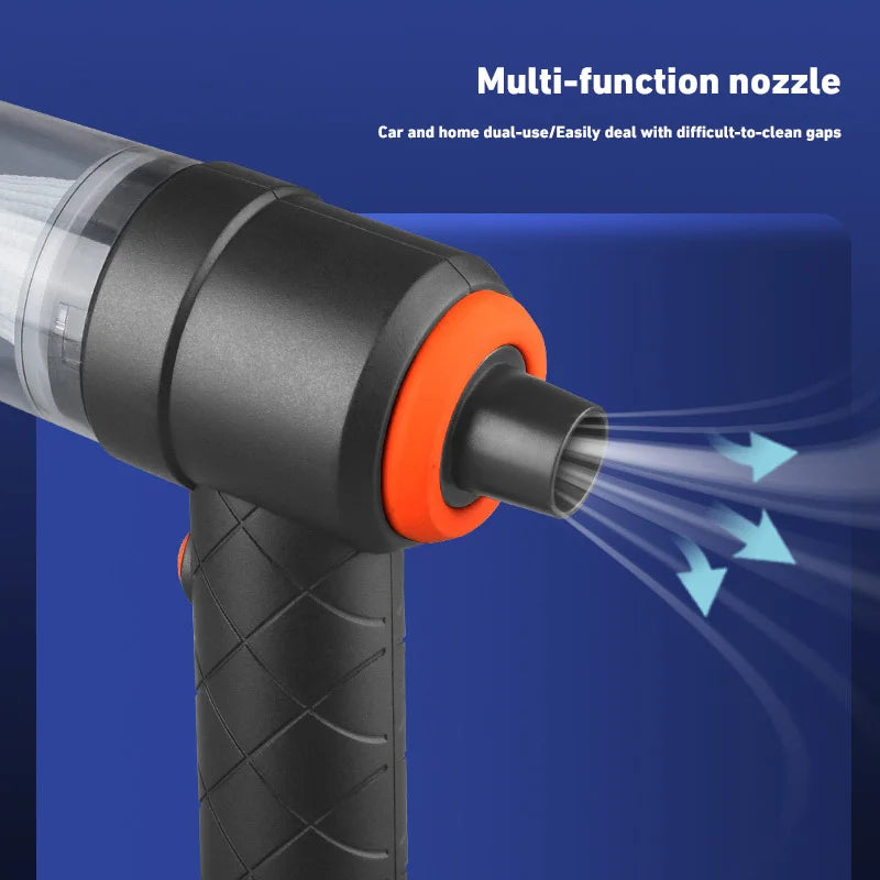 New 690000Pa Wireless Car Vacuum Cleaner 120W 1200mah High-power Vacuum Cordless Handheld Auto Portabale Vacuum Cleaner 2026