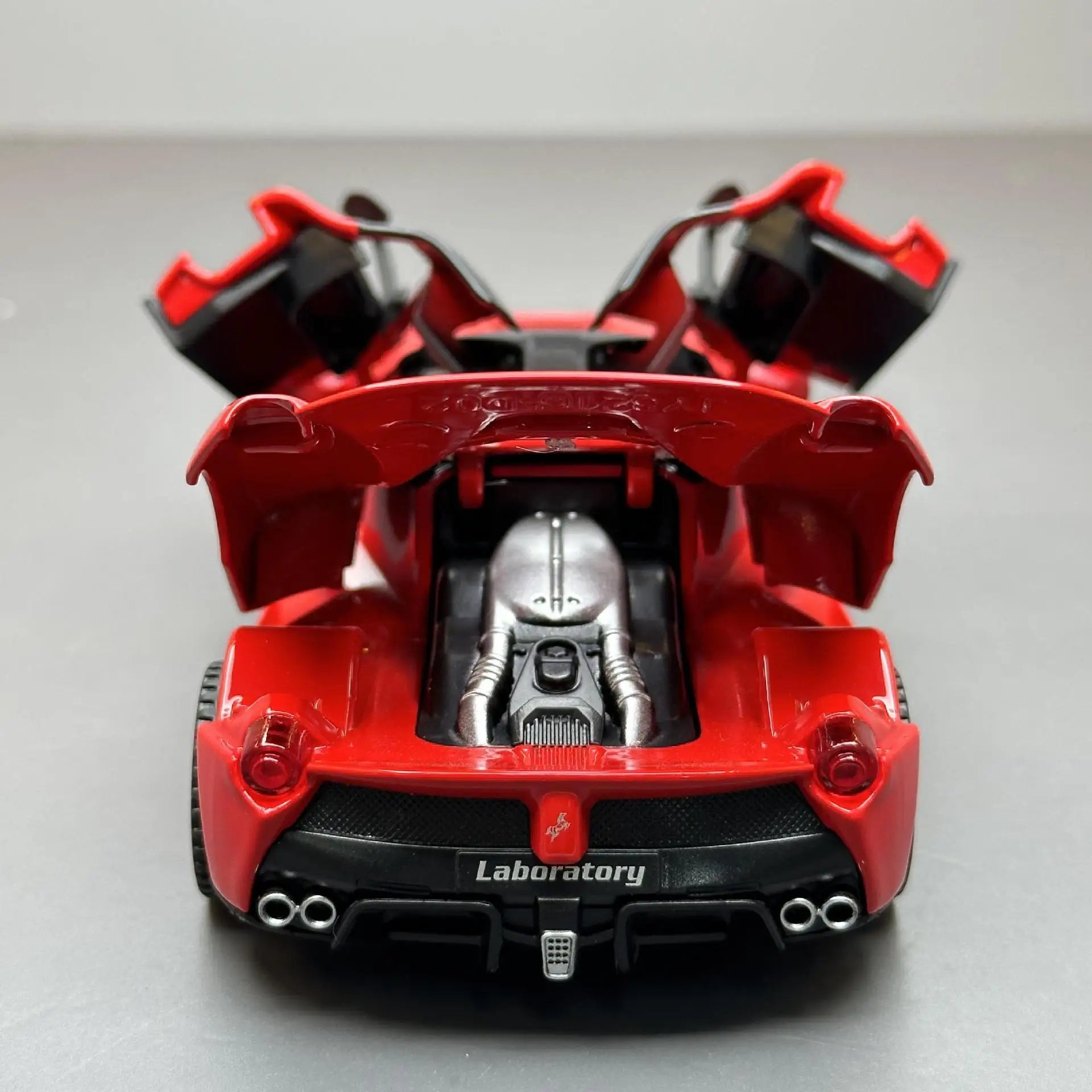 1:32 Scale Lafe Alloy Sports Car Model Diecasts Metal Toy Vehicles Car Model Simulation Sound and Light Kids Gifts