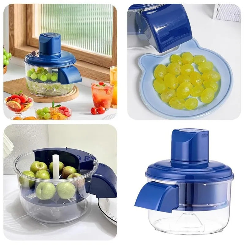 Rechargeable Fruit Peeler Fruit and Vegetable Electric Peeler Peeler Suitable for Grapes, Cherry Tomatoes, Garlic, Fruit Tools