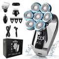 5 in1 Head Shavers for Men 7D, Cordless Bald Head Shaver Wet&Dry Waterproof Electric Razor for Men with LED Display Grooming Kit